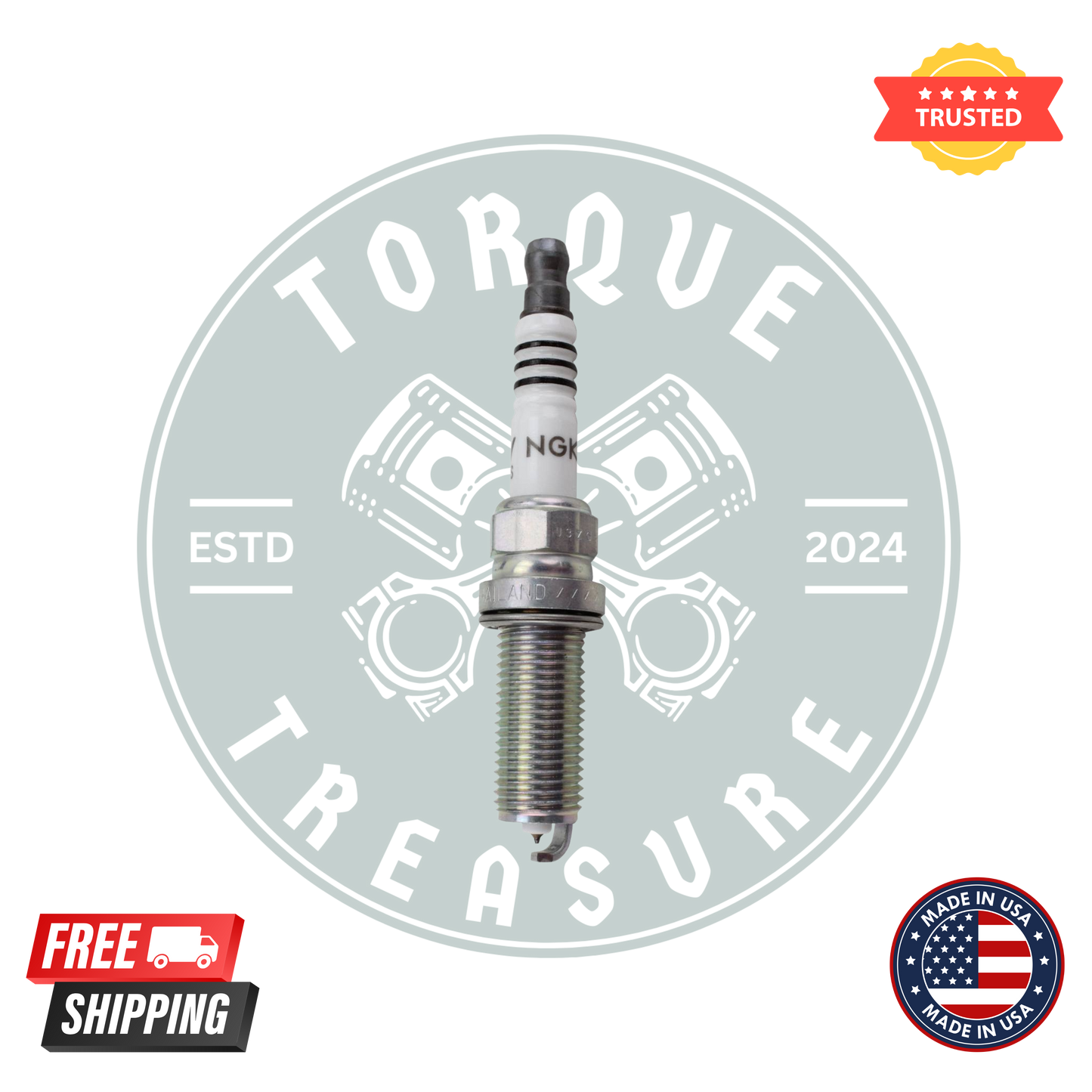 Pack of 4 – NGK 93501 Laser Iridium Spark Plugs (IFR5E11) | OEM Performance for Honda, Acura, Subaru, Lexus