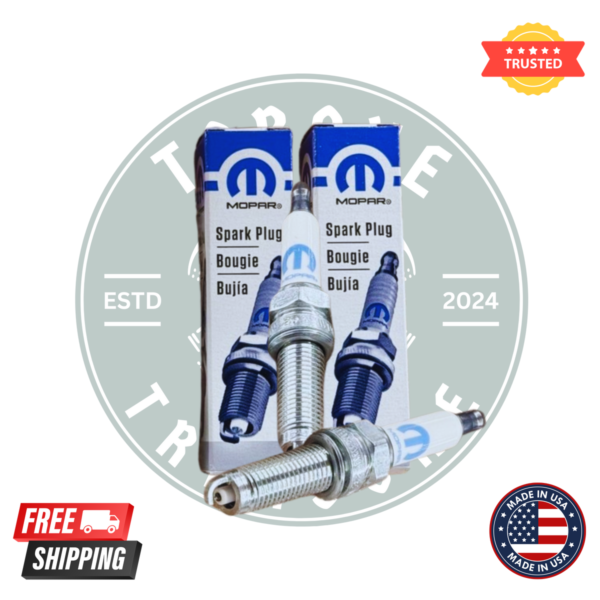 Buy a genuine Mopar SP149125AF spark plug pack of 6. OEM replacement spark plugs designed for compatible Chrysler, Dodge, Jeep, and Ram applications.