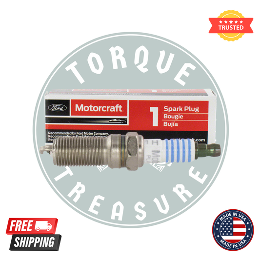 Motorcraft SP411 Spark Plugs – Pack of 6 | OEM Replacement for Ford & Lincoln
