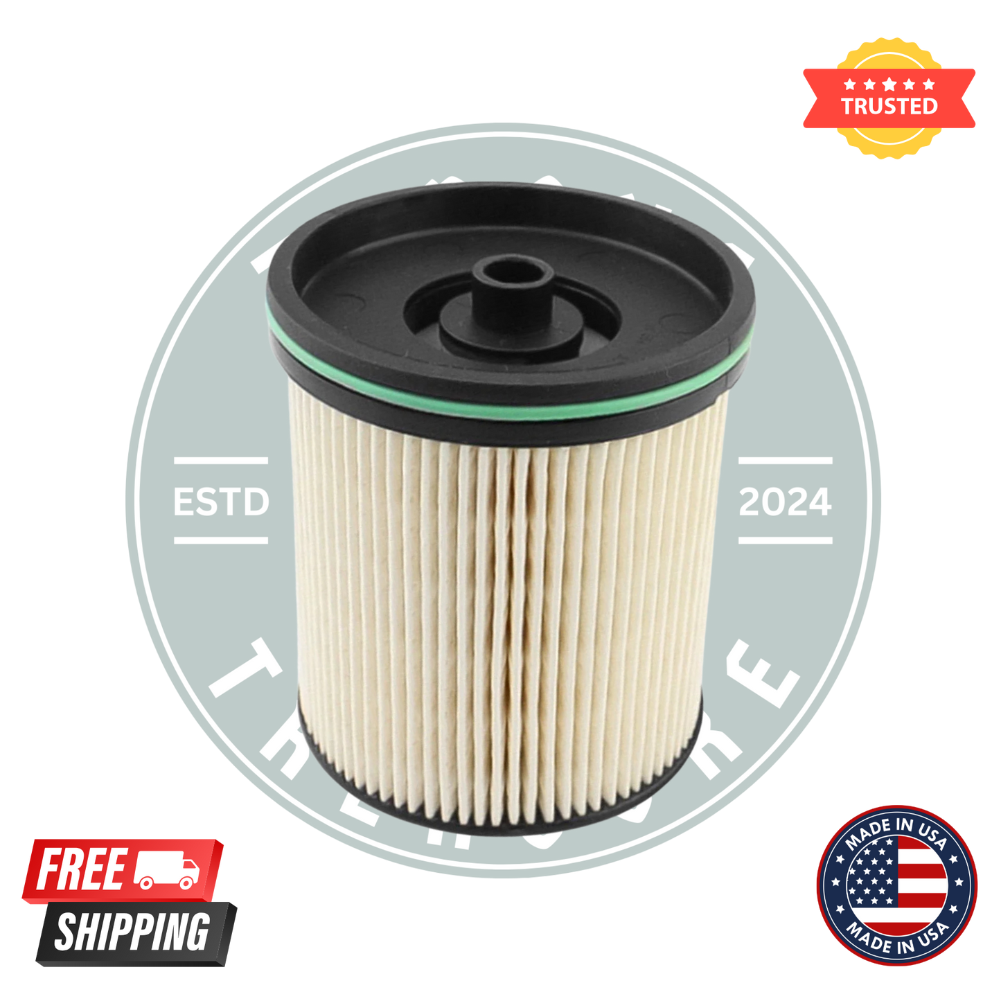ACDelco TP1015 Fuel Filter Kit with Seals – GM Genuine OEM Replacement for Duramax Diesel Trucks