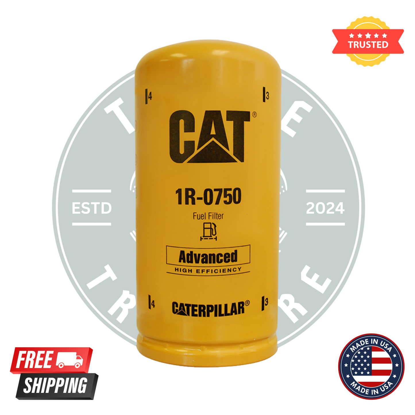 CAT 1R-0750 Fuel Filter Duramax Caterpillar 1R0750