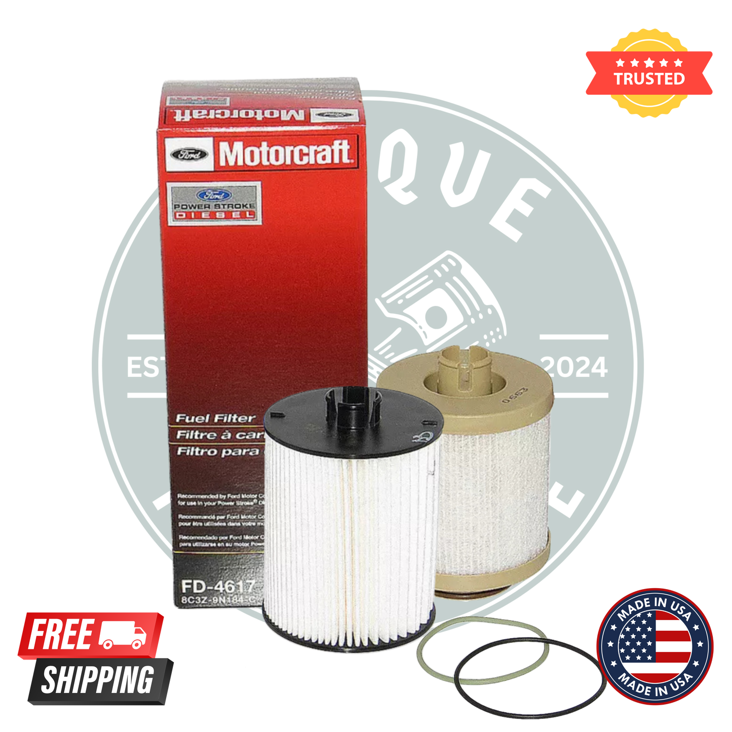 MOTORCRAFT FD 4617 FD-4617 Fuel Filter OEM quality