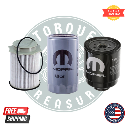 Mopar 2013-2018 Dodge RAM 2500-5500 6.7L Cummins Oil Fuel Filter Kit OEM
