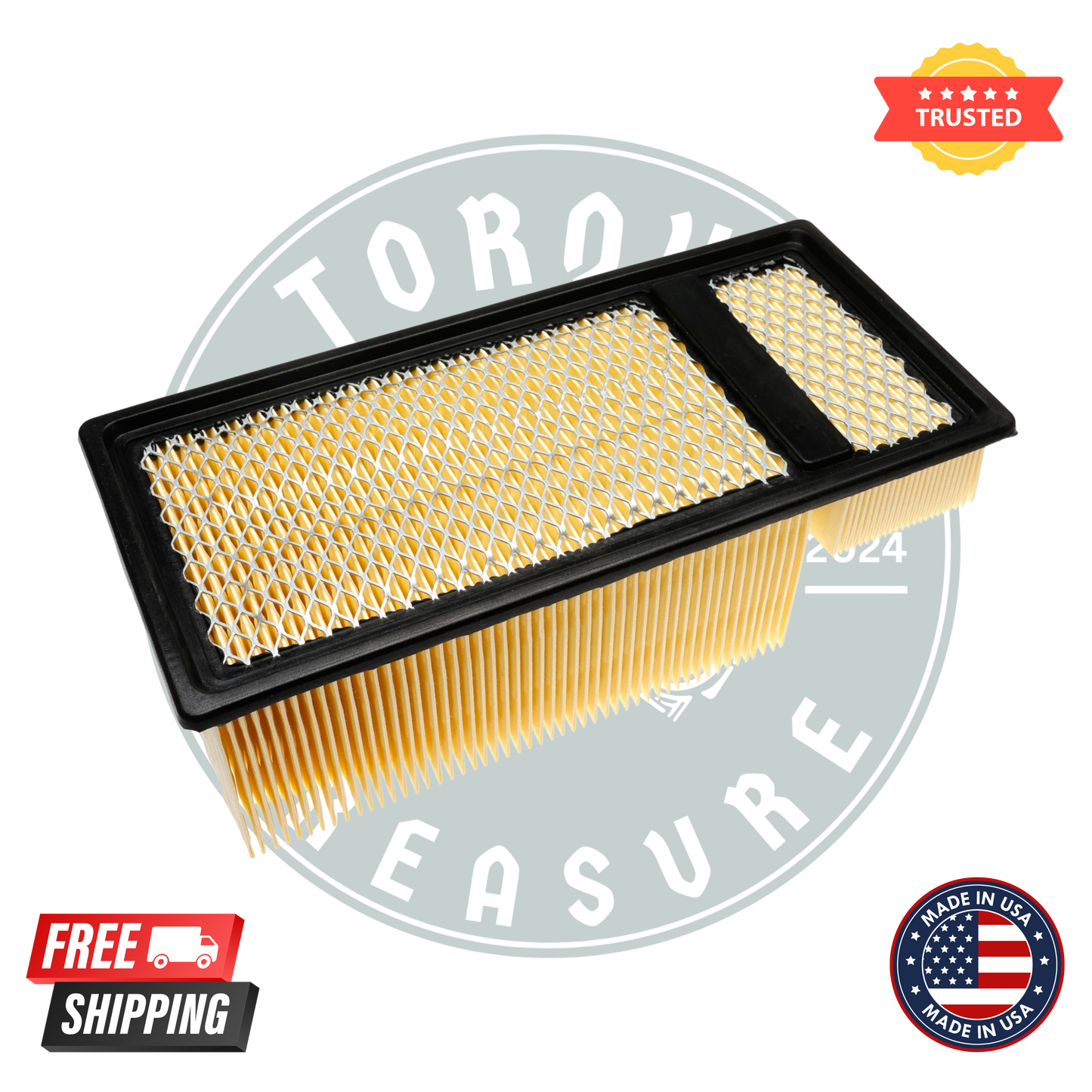 Motorcraft FA-1902 Engine Air Filter – Genuine OEM Replacement for Ford Vehicles