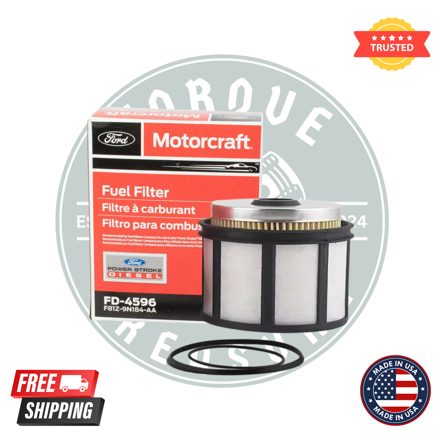 Motorcraft FD-4596 Fuel Filter