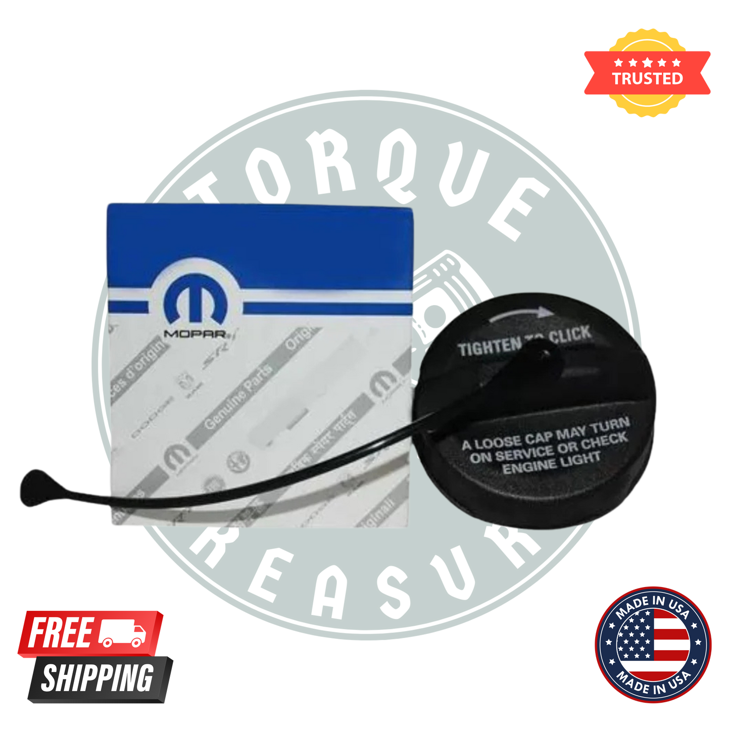 Mopar 52030377AB Fuel Cap – OEM Diesel Fuel Tank Cap for Dodge Ram