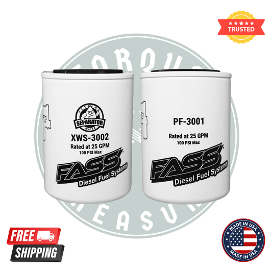 FASS Fuel Filter Bundle – XWS-3002 & PF-3001