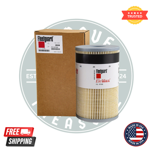 Fleetguard FS19765 Fuel/Water Separator Filter – Pack of 6