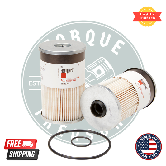 Fleetguard FS19765 Fuel/Water Separator Filter – Pack of 6