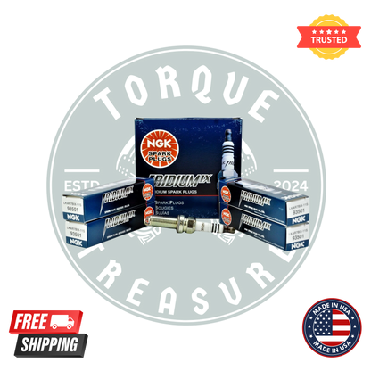 Pack of 4 – NGK 93501 Laser Iridium Spark Plugs (IFR5E11) | OEM Performance for Honda, Acura, Subaru, Lexus
