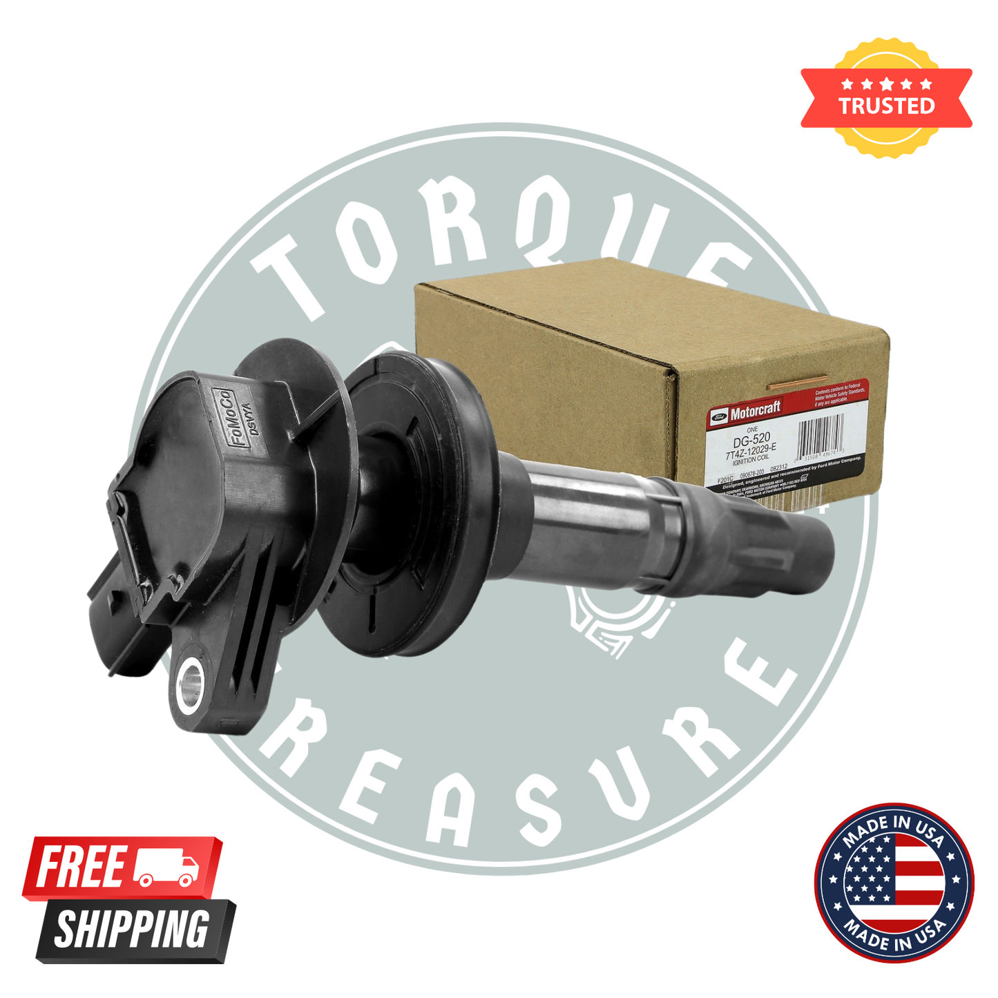 Motorcraft DG520 Ignition Coil | OEM Replacement for Ford & Lincoln