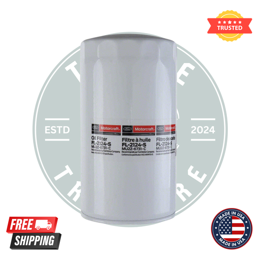 Motorcraft FL2124S Oil Filter – Genuine OEM Replacement for Ford & Lincoln Engines