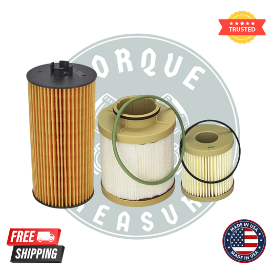 Motorcraft FL2016 Oil Filter & FD4616 Fuel Filter Set – Genuine Ford OEM Powerstroke Diesel Filters