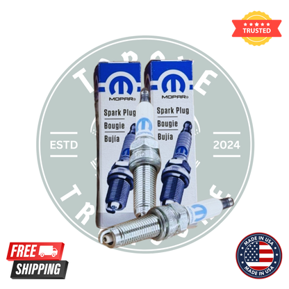 Buy a genuine Mopar SP149125AF spark plug pack of 6. OEM replacement spark plugs designed for compatible Chrysler, Dodge, Jeep, and Ram applications.