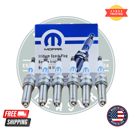 Buy a genuine Mopar SP149125AF spark plug pack of 6. OEM replacement spark plugs designed for compatible Chrysler, Dodge, Jeep, and Ram applications.