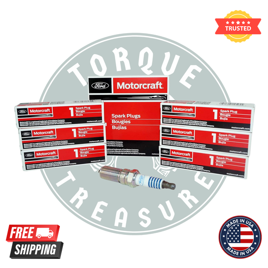 Motorcraft DG520 Ignition Coils & SP520 Spark Plugs – Set of 6 | OEM Ford Replacement