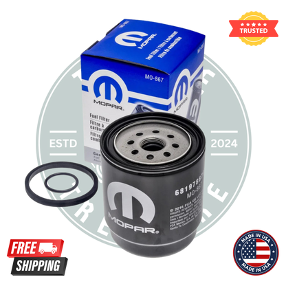 Mopar 68197867AB Fuel/Water Separator Filter Kit