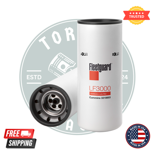 Fleetguard Lube Filter LF3000 Fuel Oil OEM Fleet Guard OEM Pack of 6