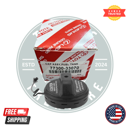 Toyota 77300-33070 Fuel Tank Cap – Gas Cap with Tether