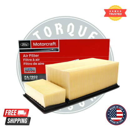 Motorcraft FA-1902 Engine Air Filter – Genuine OEM Replacement for Ford Vehicles
