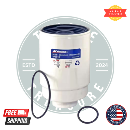 ACDelco TP3018 Professional Fuel Filter for Duramax 6.6L Diesel