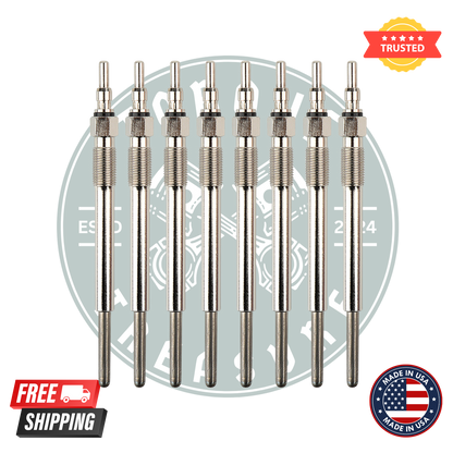 Motorcraft ZD-11 Diesel Glow Plugs – Pack of 8 | OEM Replacement for Ford Powerstroke