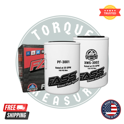 FASS Fuel Filter Bundle – XWS-3002 & PF-3001