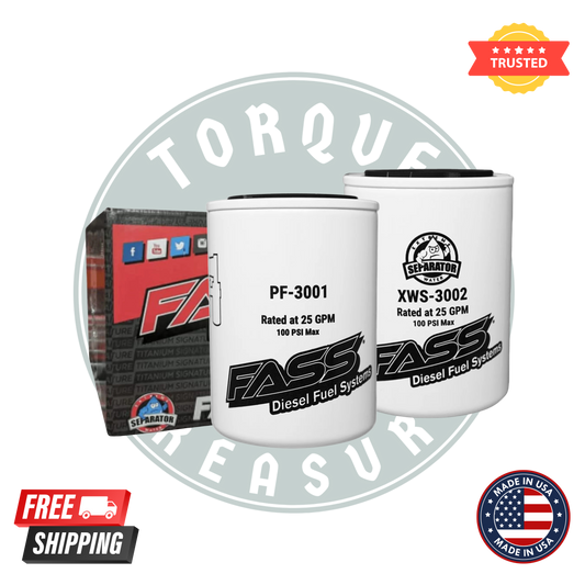 FASS Fuel Filter Bundle – XWS-3002 & PF-3001